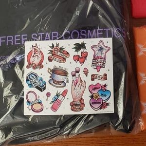 Jeffree Star Black Friday deluxe box stickers